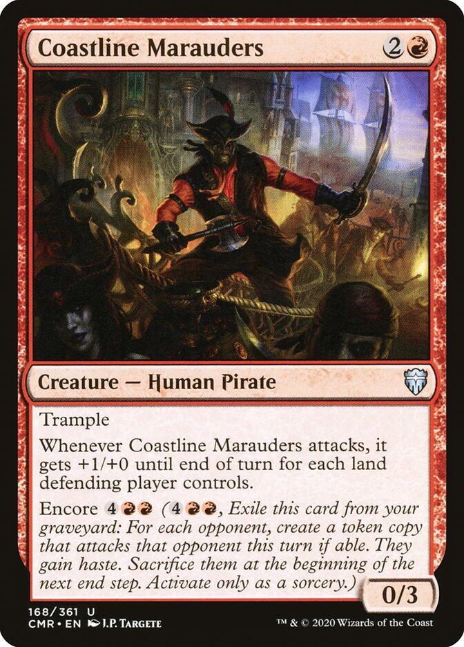 Coastline Marauders 168 card from Commander Legends