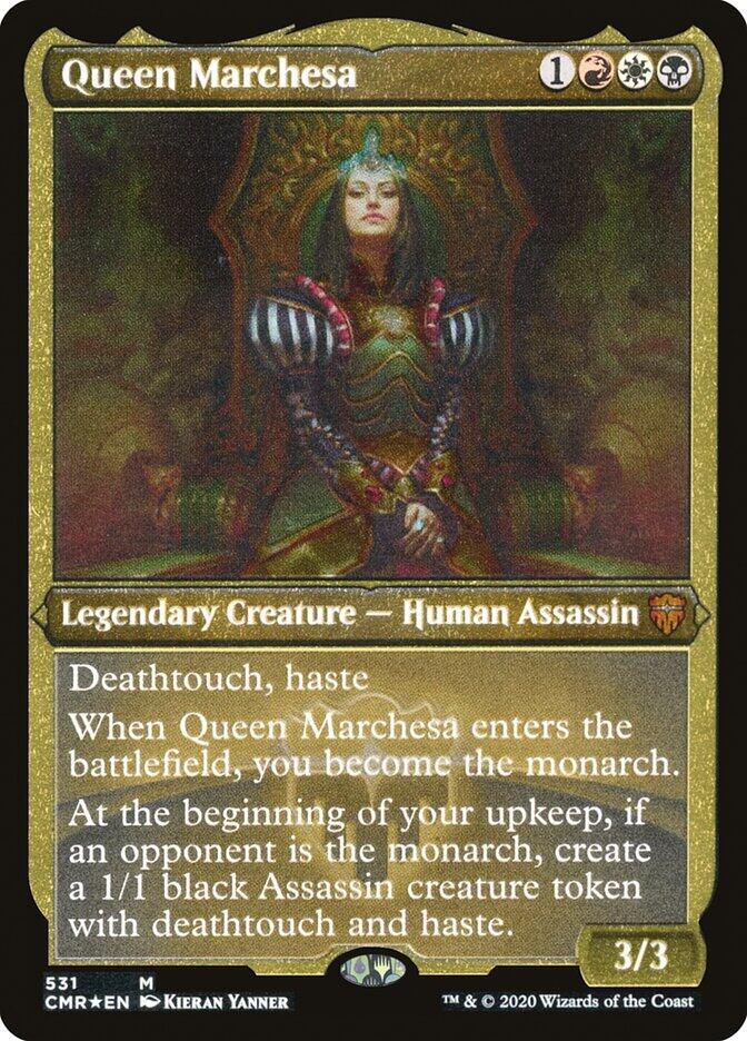 Queen Marchesa (Foil Etched) 531 card from Commander Legends
