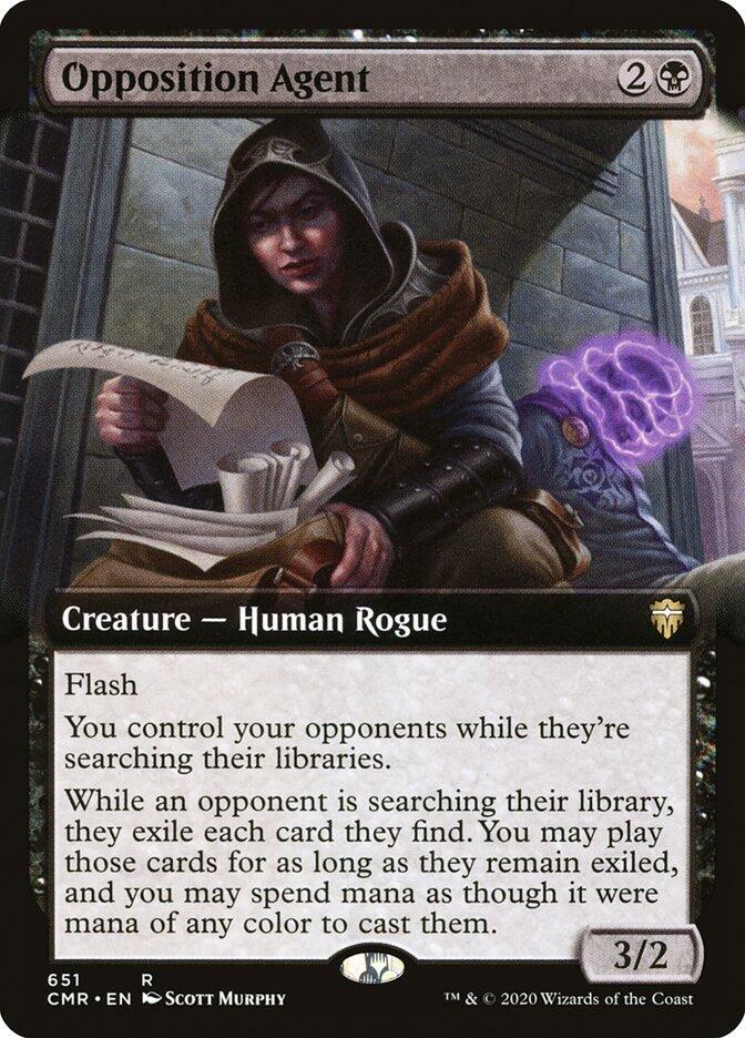 Opposition Agent (Extended Art) 651 card from Commander Legends