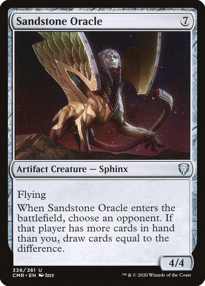Sandstone Oracle 336 card from Commander Legends