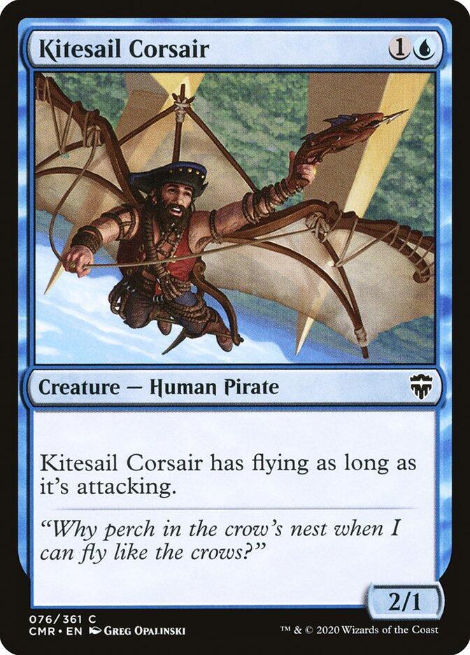 Kitesail Corsair 76 card from Commander Legends