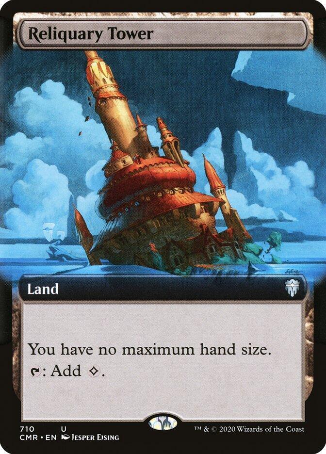 Reliquary Tower (Extended Art) 710 card from Commander Legends
