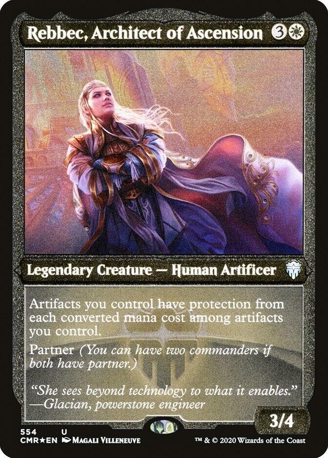 Rebbec, Architect of Ascension (Foil Etched) 554 card from Commander Legends
