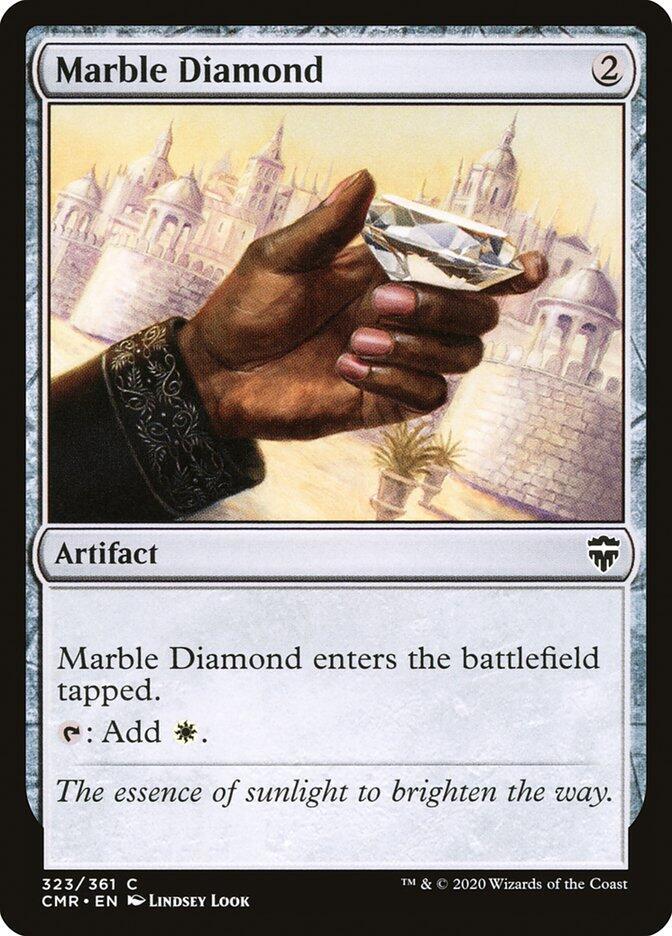 Marble Diamond 323 card from Commander Legends