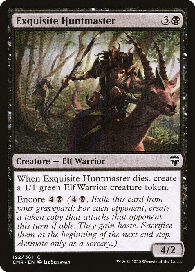 Exquisite Huntmaster 122 card from Commander Legends