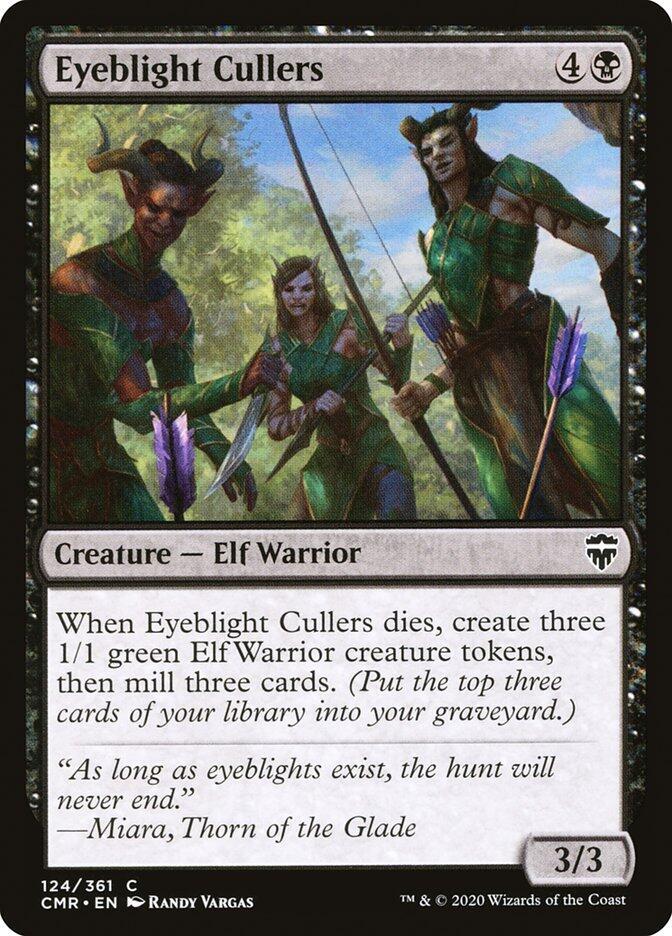Eyeblight Cullers 124 card from Commander Legends