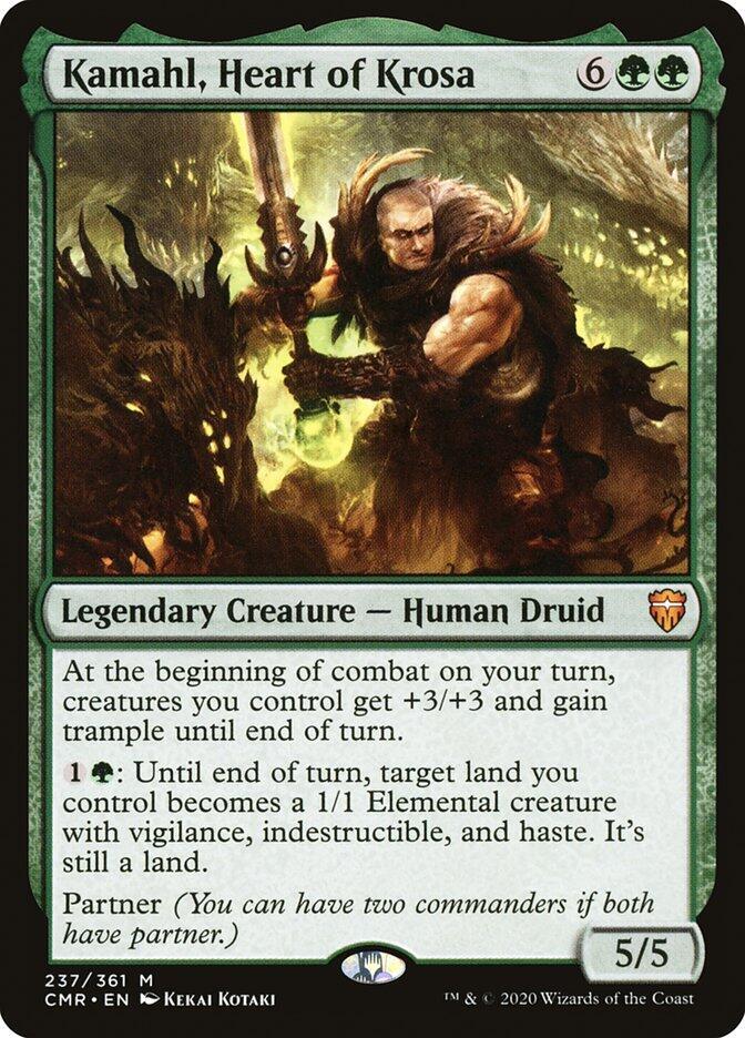 Kamahl, Heart of Krosa 237 card from Commander Legends