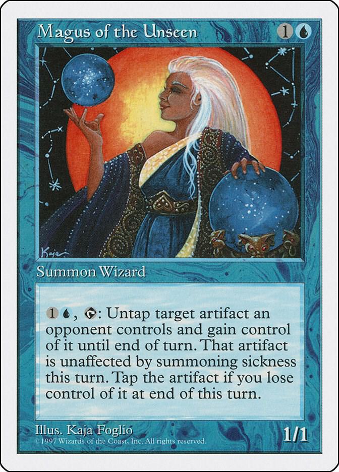 Magus of the Unseen card from Fifth Edition