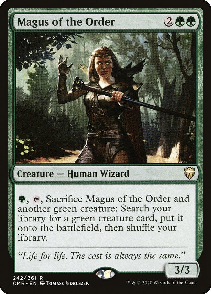 Magus of the Order 242 card from Commander Legends