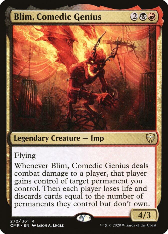 Blim, Comedic Genius 272 card from Commander Legends