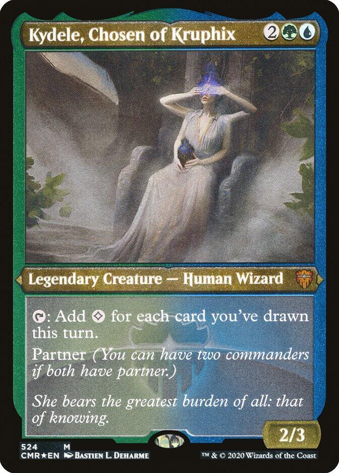Kydele, Chosen of Kruphix (Foil Etched) 524 card from Commander Legends