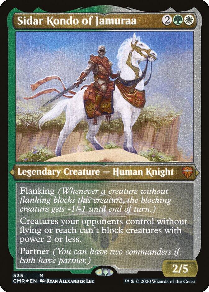 Sidar Kondo of Jamuraa (Foil Etched) 535 card from Commander Legends