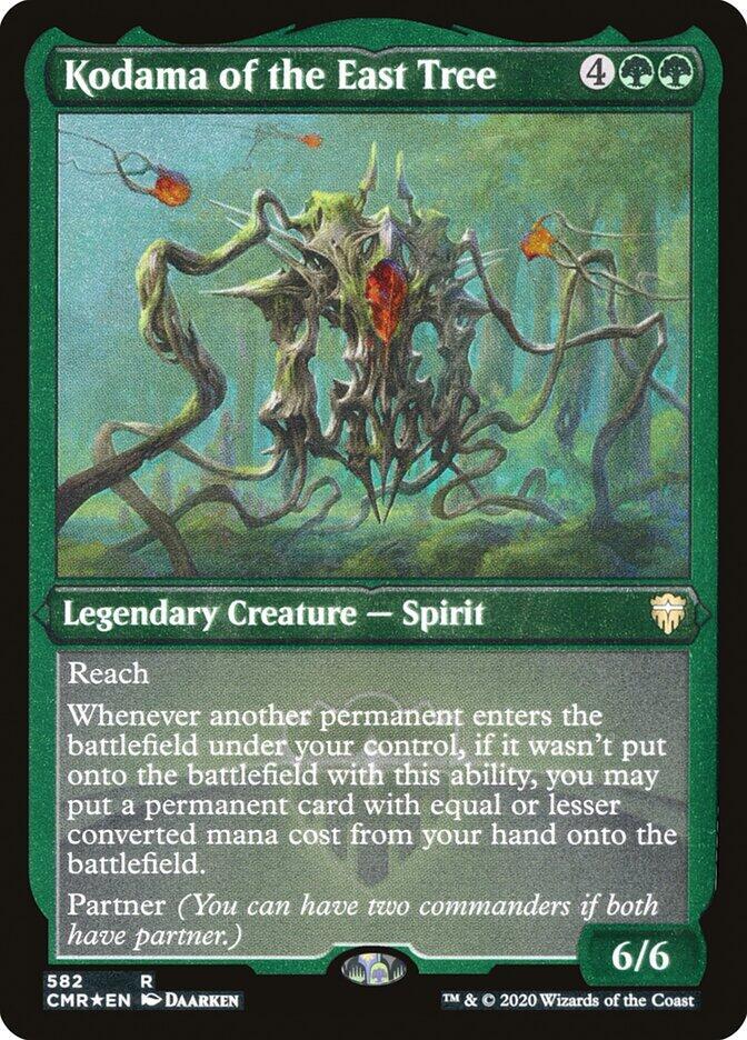 Kodama of the East Tree (Foil Etched) 582 card from Commander Legends
