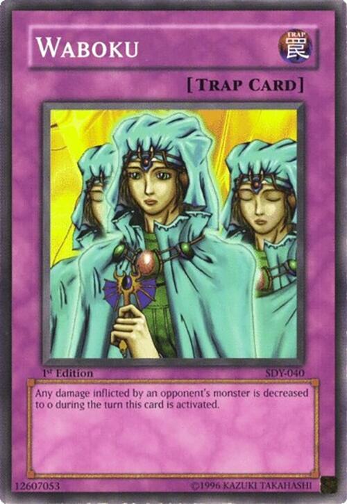 Waboku SDY-040 card from Starter Deck: Yugi