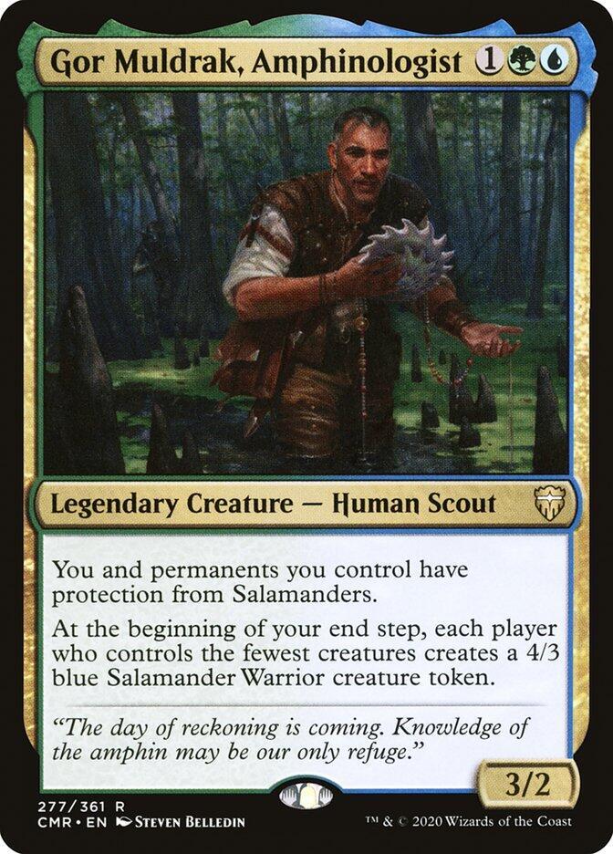 Gor Muldrak, Amphinologist 277 card from Commander Legends