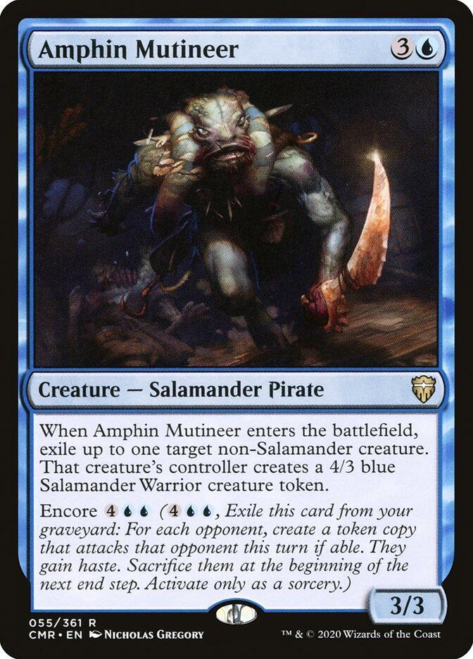 Amphin Mutineer 55 card from Commander Legends