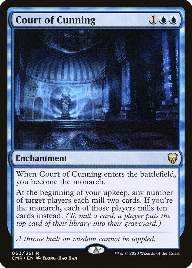 Court of Cunning 63 card from Commander Legends