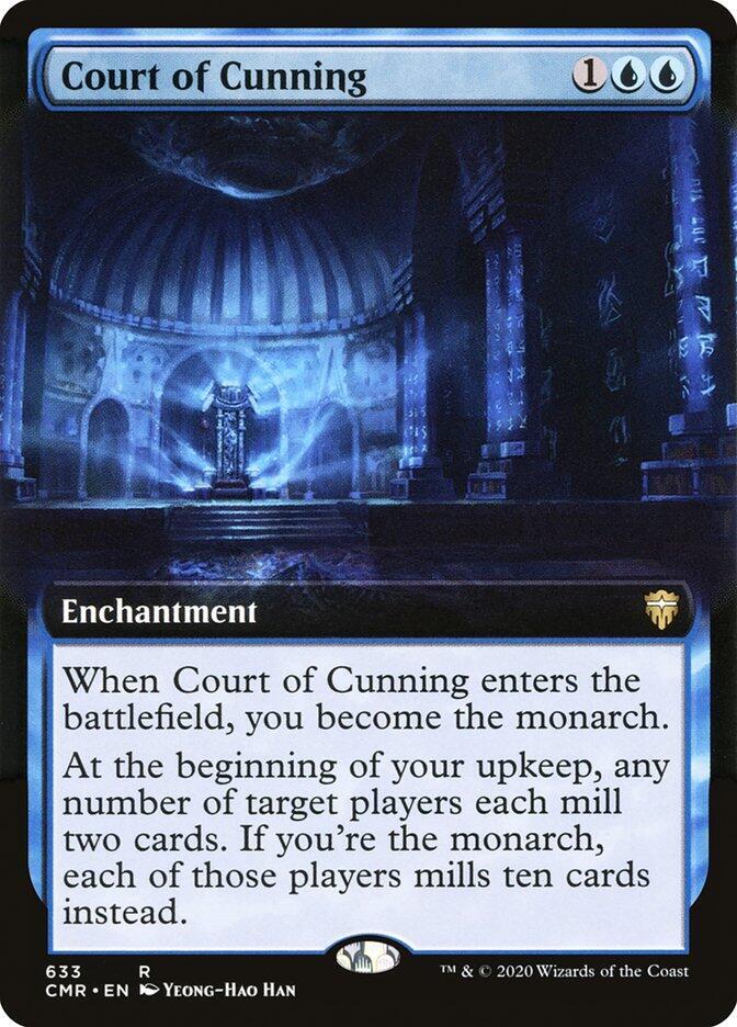 Court of Cunning (Extended Art) 633 card from Commander Legends