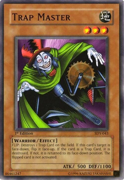 Trap Master SDY-043 card from Starter Deck: Yugi