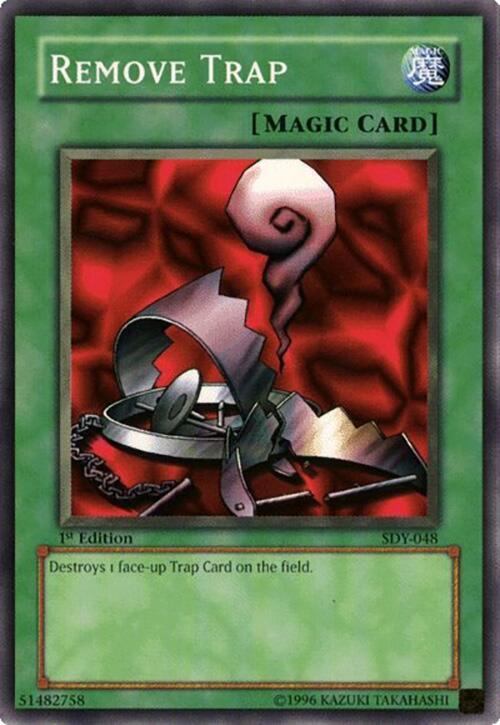 Remove Trap SDY-048 card from Starter Deck: Yugi