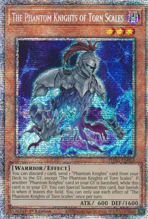 The Phantom Knights of Torn Scales (Starlight Rare) PHRA-EN003 card from Phantom Rage