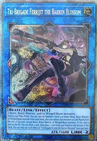 Tri-Brigade Ferrijit the Barren Blossom (Starlight Rare) PHRA-EN046 card from Phantom Rage