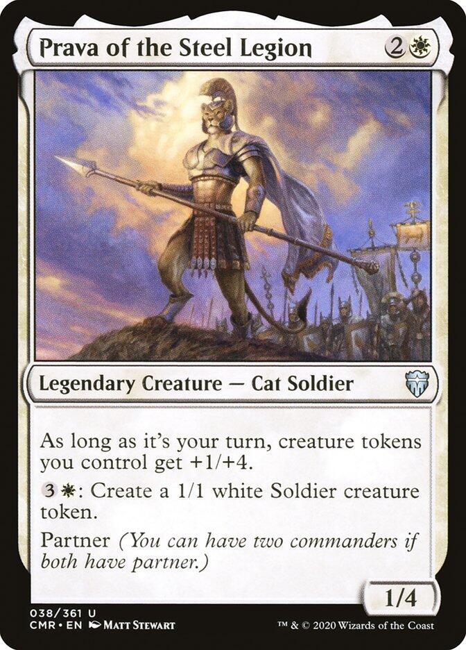 Prava of the Steel Legion 38 card from Commander Legends