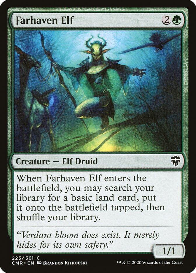 Farhaven Elf 225 card from Commander Legends