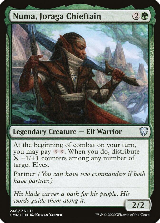 Numa, Joraga Chieftain 246 card from Commander Legends