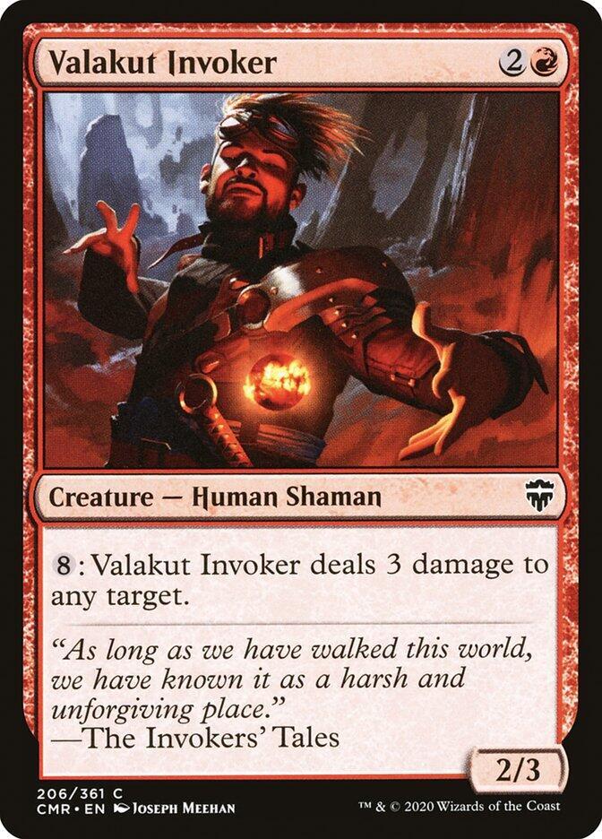 Valakut Invoker 206 card from Commander Legends