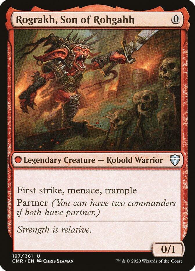Rograkh, Son of Rohgahh 197 card from Commander Legends