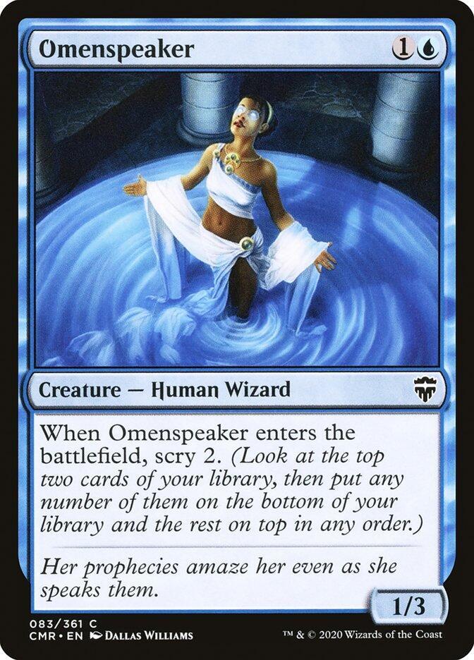Omenspeaker 83 card from Commander Legends