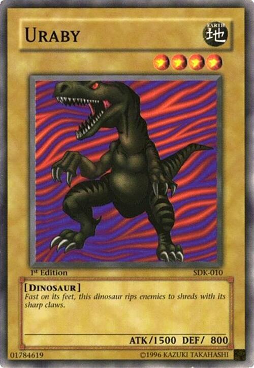 Uraby SDK-010 card from Starter Deck: Kaiba