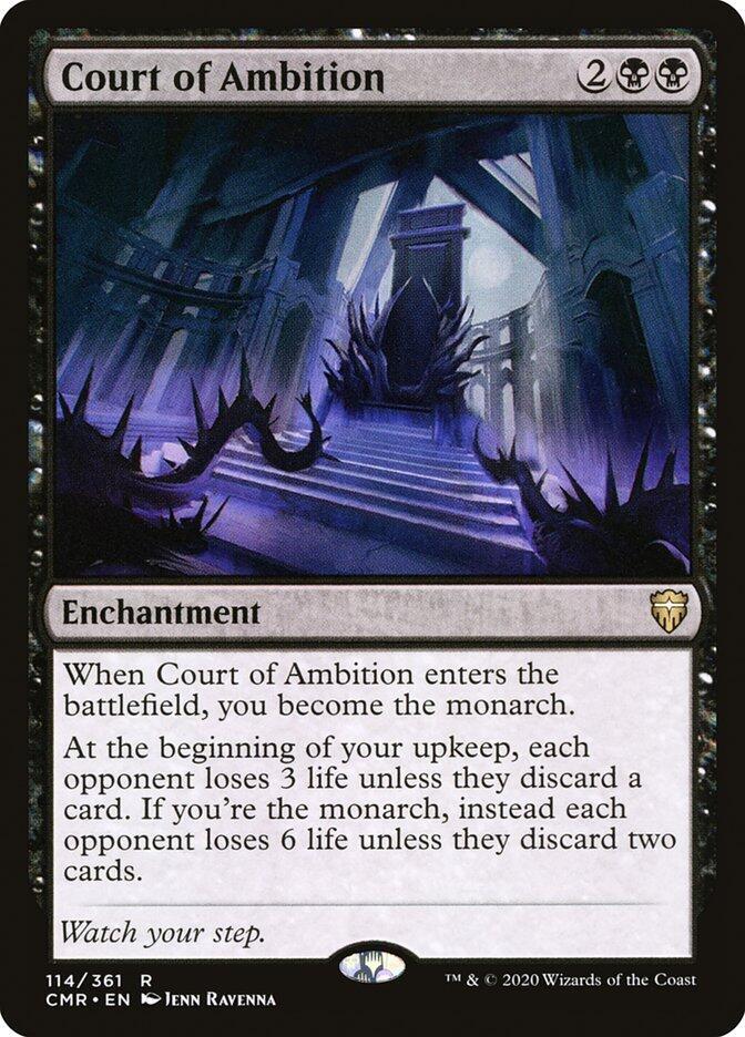 Court of Ambition 114 card from Commander Legends
