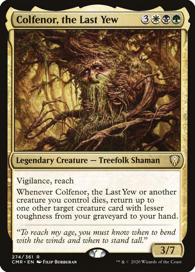 Colfenor, the Last Yew 274 card from Commander Legends