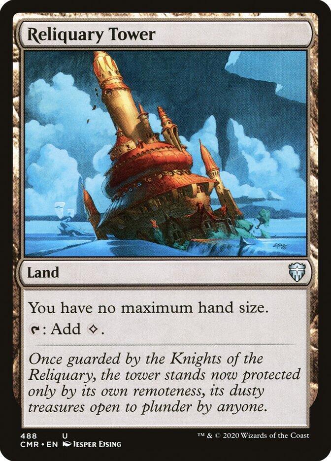 Reliquary Tower 488 card from Commander Legends