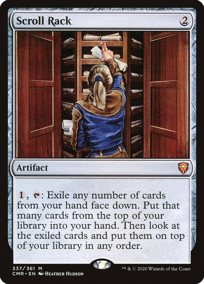 Scroll Rack 337 card from Commander Legends