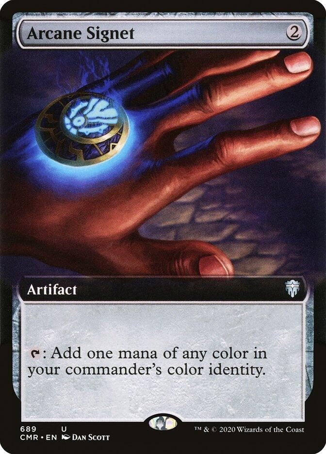 Arcane Signet (Extended Art) 689 card from Commander Legends