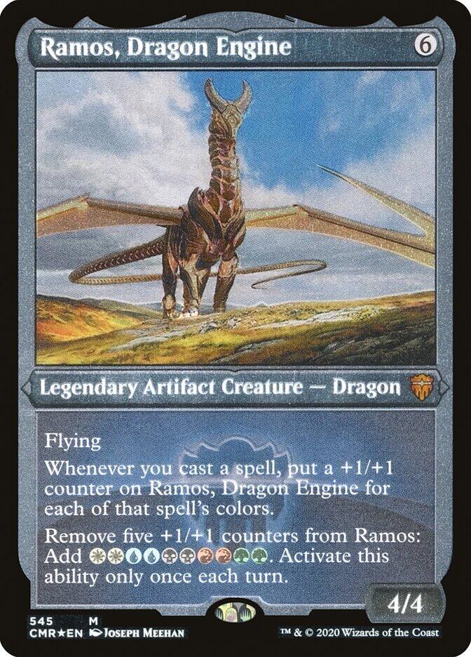 Ramos, Dragon Engine (Foil Etched) 545 card from Commander Legends