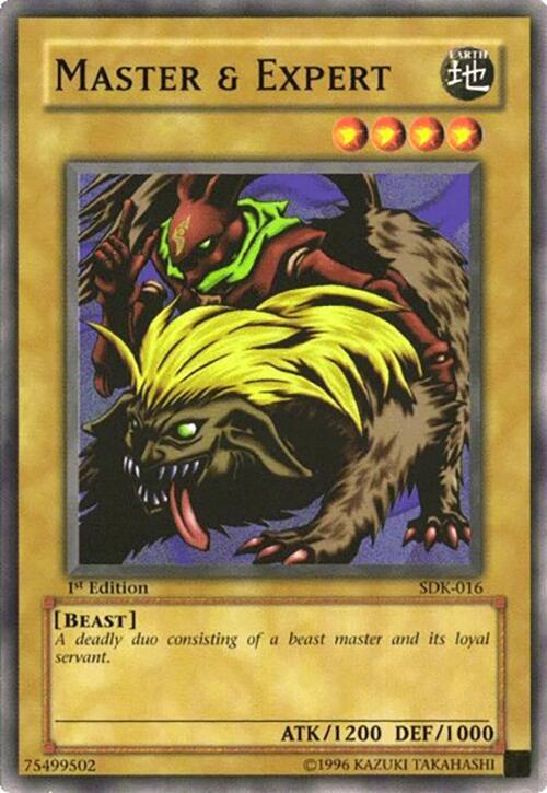 Master & Expert SDK-016 card from Starter Deck: Kaiba
