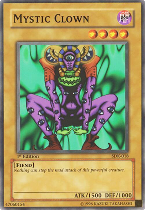 Mystic Clown SDK-018 card from Starter Deck: Kaiba