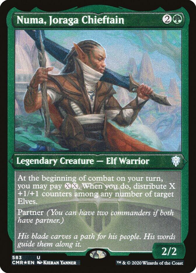 Numa, Joraga Chieftain (Foil Etched) 583 card from Commander Legends