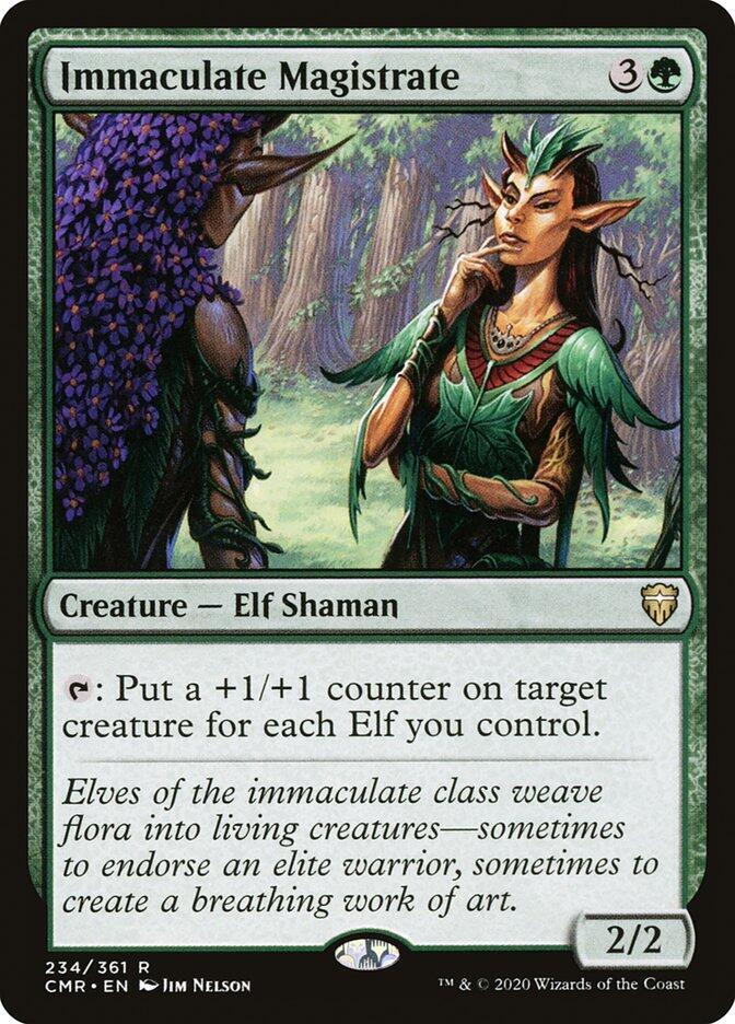 Immaculate Magistrate 234 card from Commander Legends