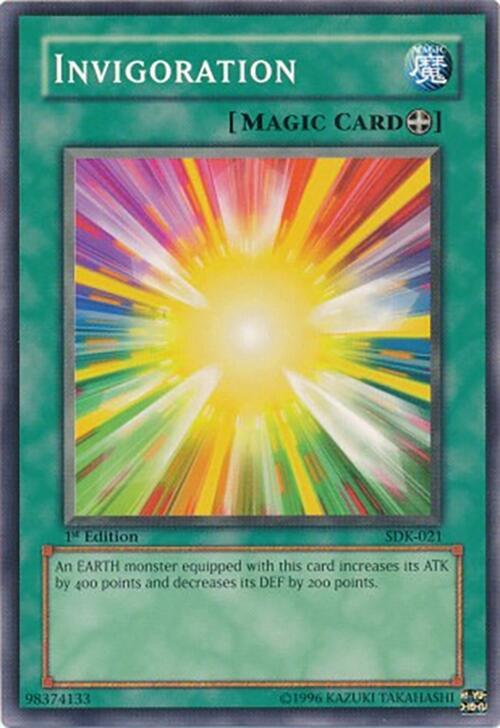 Invigoration SDK-021 card from Starter Deck: Kaiba
