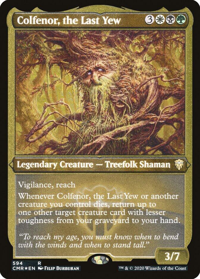 Colfenor, the Last Yew (Foil Etched) 594 card from Commander Legends
