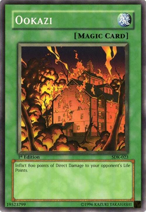 Ookazi SDK-023 card from Starter Deck: Kaiba