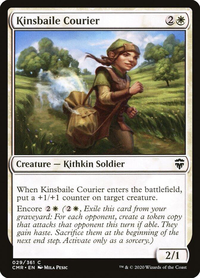 Kinsbaile Courier 29 card from Commander Legends