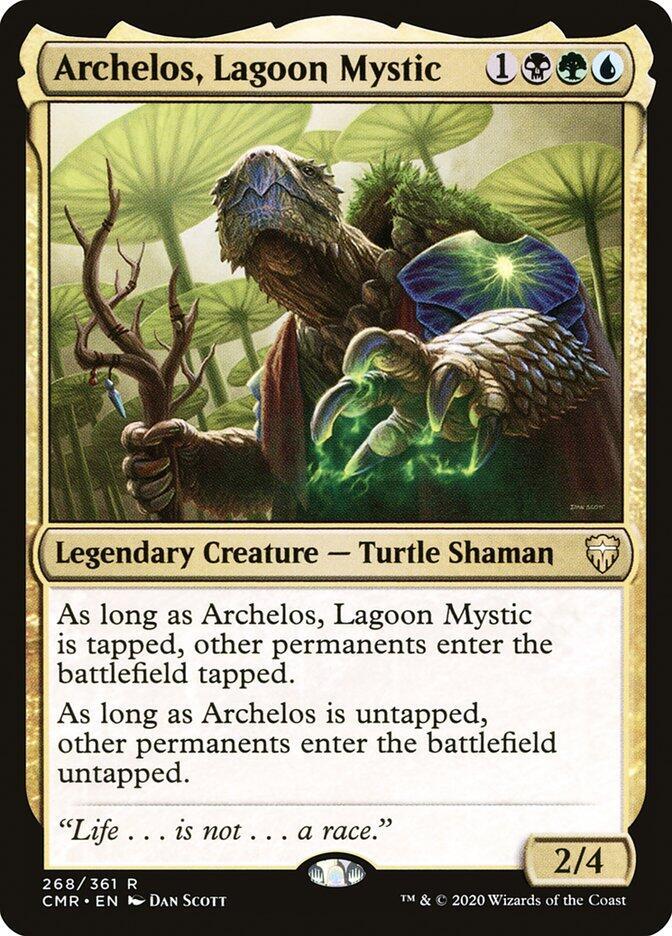 Archelos, Lagoon Mystic 268 card from Commander Legends