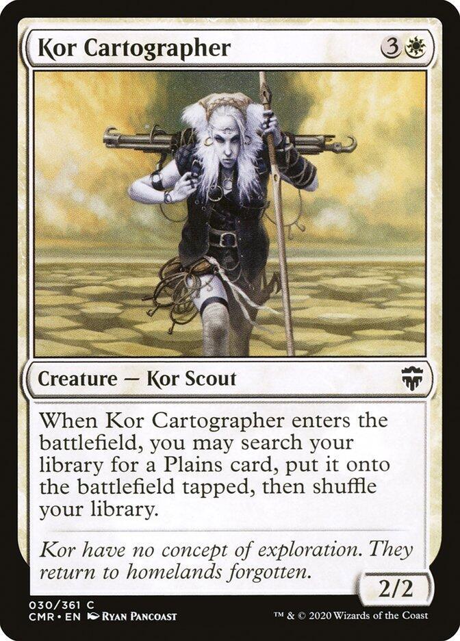 Kor Cartographer 30 card from Commander Legends
