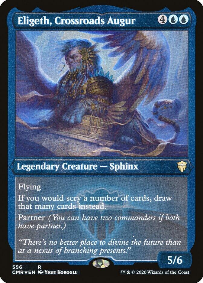 Eligeth, Crossroads Augur (Foil Etched) 556 card from Commander Legends